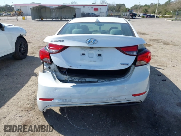 2015 Hyundai Elantra SE z VIN 5NPDH4AE7FH570097, wystawiony jako IAAI lot #41577252 z przebiegiem 135 219 mil mil oraz . Historia ofert i sprzedaży dostępna na DreamBid. Obrazek 16.