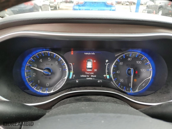 2017 Chrysler Pacifica Touring-L Plus with VIN 2C4RC1EG3HR778515, listed as a Copart auction lot 50696815 with 104,906 mi miles and Clean Title. Bid and sale history available at carsss.com. Image 9.