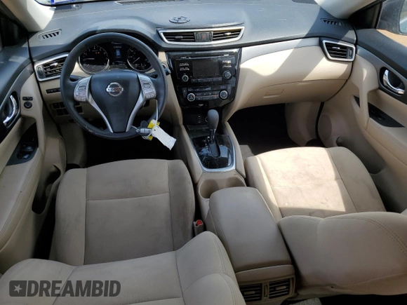 2016 Nissan Rogue SV with VIN KNMAT2MT1GP622345, listed as a Copart auction lot 50337225 with 115,457 mi miles and Salvage Title. Bid and sale history available at carsss.com. Image 8.