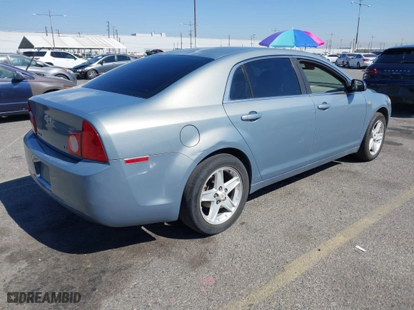2008 Chevrolet Malibu LS w/1LS with VIN 1G1ZG57B68F288888, listed as a IAAI auction lot 41665485 with 186,024 mi miles. Bid and sale history available at carsss.com. Image 4.