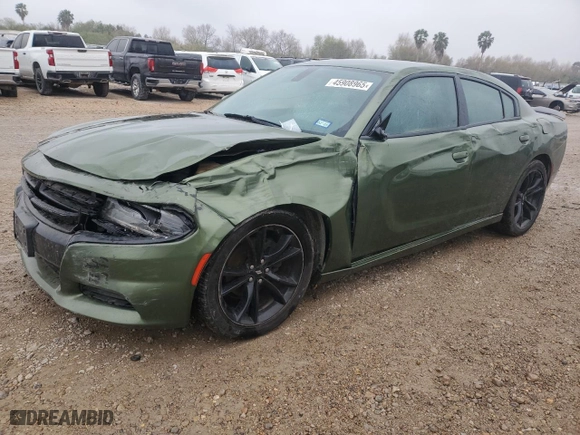 2018 Dodge Charger SXT with VIN 2C3CDXBG2JH306557, listed as a Copart auction lot 45908965 with 126,264 mi miles and Salvage Title. Bid and sale history available at carsss.com. Image 1.