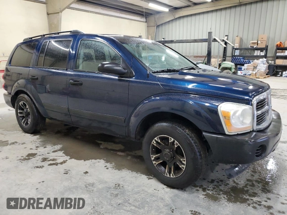 2005 Dodge Durango SXT с VIN 1D4HB38NX5F611014, выставлен на аукционе Copart как лот 44391495 с пробегом 150 786 миль миль и Списание • Salvage title. История ставок и продаж доступна на DreamBid. Изображение 4.