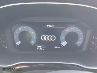 2020 Audi Q3 S line Premium Plus with VIN WA1EECF30L1105527, listed as a IAAI auction lot 41336600 with 48,457 mi miles. Bid and sale history available at carsss.com. Image 7.