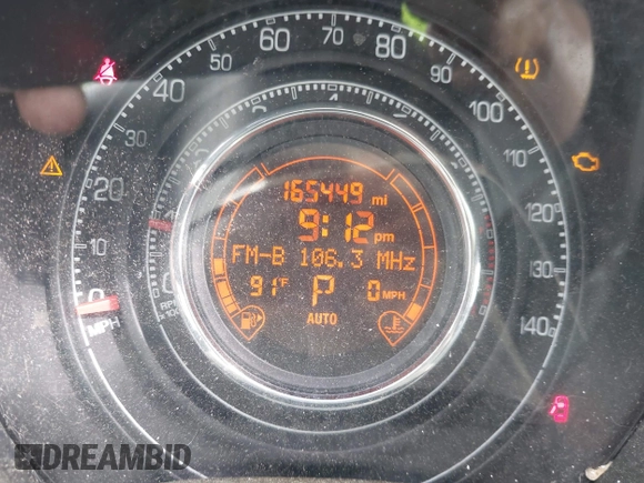 2012 FIAT 500 Sport with VIN 3C3CFFBR7CT352210, listed as a IAAI auction lot 42744930 with 165,449 mi miles and . Bid and sale history available at DreamBid. Image 7.