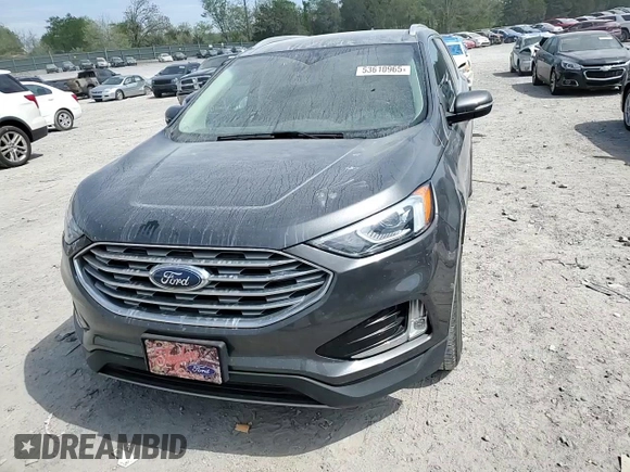 2019 Ford Edge SEL with VIN 2FMPK4J90KBB11769, listed as a Copart auction lot 53610965 with 129,524 mi miles and Salvage Title. Bid and sale history available at carsss.com. Image 12.