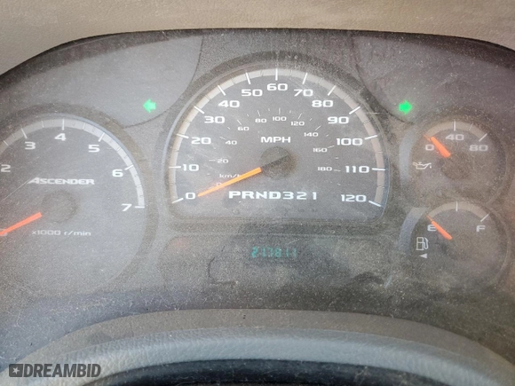 2006 Isuzu Ascender S with VIN 4NUES16S366700118, listed as a Copart auction lot 84754854 with 217,811 mi miles and Salvage Title. Bid and sale history available at carsss.com. Image 9.