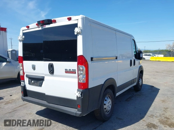 2019 Ram ProMaster Cargo with VIN 3C6TRVNG2KE535158, listed as a IAAI auction lot 41973909 with 91,922 mi miles and . Bid and sale history available at DreamBid. Image 4.