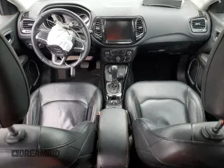 2018 Jeep Compass Limited with VIN 3C4NJDCB7JT266255, listed as a Copart auction lot 51642485 with 0 mi miles and Salvage Title. Bid and sale history available at carsss.com. Image 8.