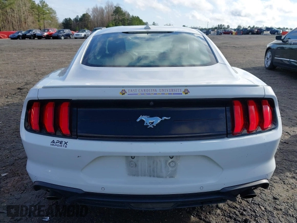 2021 Ford Mustang EcoBoost with VIN 1FA6P8TH6M5105467, listed as a IAAI auction lot 41732934 with 69,287 mi miles. Bid and sale history available at carsss.com. Image 16.