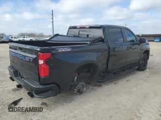 2021 Chevrolet Silverado 1500 LT Trail Boss with VIN 3GCPYFELXMG152978, listed as a Copart auction lot 43568205 with 51,475 mi miles and Salvage Title. Bid and sale history available at DreamBid. Image 3.