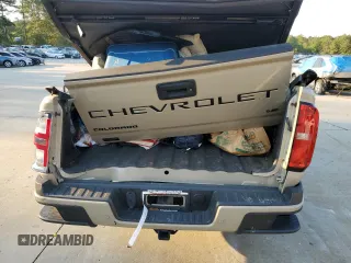 2021 Chevrolet Colorado 2WD Z71 with VIN 1GCGSDEN1M1221448, listed as a Copart auction lot 75447624 with 30,526 mi miles and Salvage title. Bid and sale history available at DreamBid. Image 6.