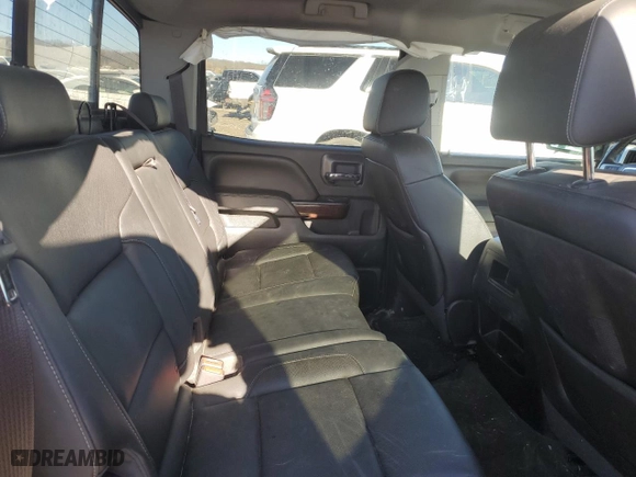 2015 GMC Sierra 1500 SLT with VIN 3GTU2VEC3FG113554, listed as a Copart auction lot 84968114 with 118,576 mi miles and Salvage Title. Bid and sale history available at carsss.com. Image 10.