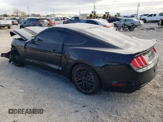 2017 Ford Mustang V6 with VIN 1FA6P8AM4H5279768, listed as a Copart auction lot 44333705 with 53,255 mi miles and Salvage Title. Bid and sale history available at carsss.com. Image 2.