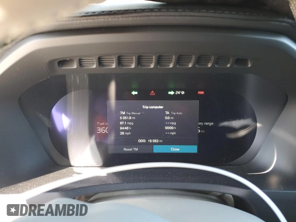 2023 Volvo XC90 Ultimate Bright Theme with VIN YV4H60CA6P1945963, listed as a Copart auction lot 46036015 with 15,052 mi miles and Salvage title. Bid and sale history available at DreamBid. Image 9.