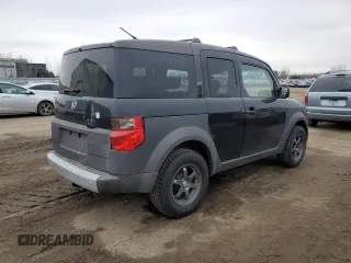 2003 Honda Element EX with VIN 5J6YH18513L802099, listed as a Copart auction lot 50189155 with 370,706 mi miles and Clean Title. Bid and sale history available at DreamBid. Image 3.