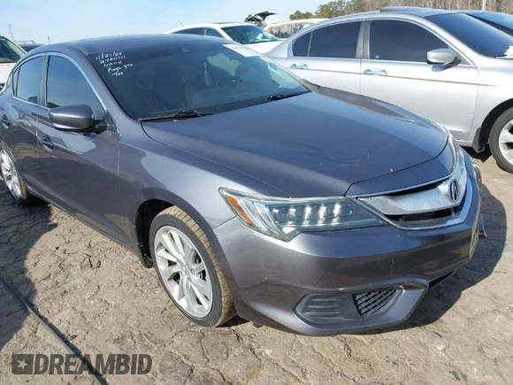 2017 Acura ILX w/Premium Pkg with VIN 19UDE2F77HA014004, listed as a IAAI auction lot 41012484 with 108,293 mi miles. Bid and sale history available at carsss.com. Image 1.