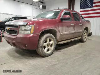 2008 Chevrolet Avalanche LS with VIN 3GNFK12328G134895, listed as a Copart auction lot 49992345 with 212,225 mi miles and Salvage Title. Bid and sale history available at carsss.com. Image 1.