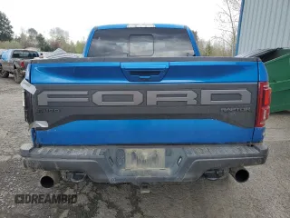 2019 Ford F-150 Raptor with VIN 1FTFW1RG5KFB89789, listed as a Copart auction lot 80231564 with 34,752 mi miles and Salvage Title. Bid and sale history available at carsss.com. Image 6.