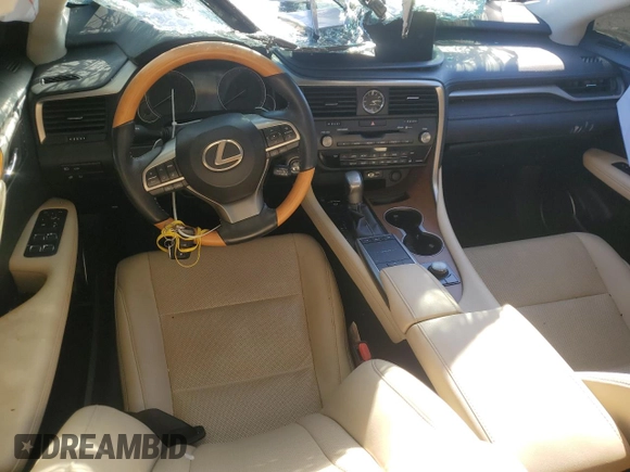 2021 Lexus RX with VIN 2T2HZMAA0MC194477, listed as a Copart auction lot 48732585 with 0 mi miles and Salvage Title. Bid and sale history available at carsss.com. Image 8.
