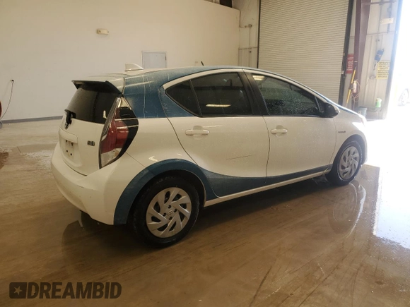 2016 Toyota Prius One with VIN JTDKDTB34G1135122, listed as a Copart auction lot 53102415 with 128,680 mi miles and Clean Title. Bid and sale history available at carsss.com. Image 3.
