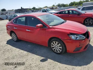 2017 Nissan Sentra SV with VIN 3N1AB7AP6HL696108, listed as a Copart auction lot 55524655 with 135,896 mi miles and Clean Title. Bid and sale history available at carsss.com. Image 4.