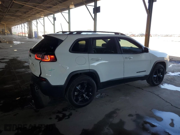 2020 Jeep Cherokee Latitude Plus with VIN 1C4PJMLB1LD574829, listed as a Copart auction lot 53300895 with 76,470 mi miles and Salvage Title. Bid and sale history available at DreamBid. Image 3.