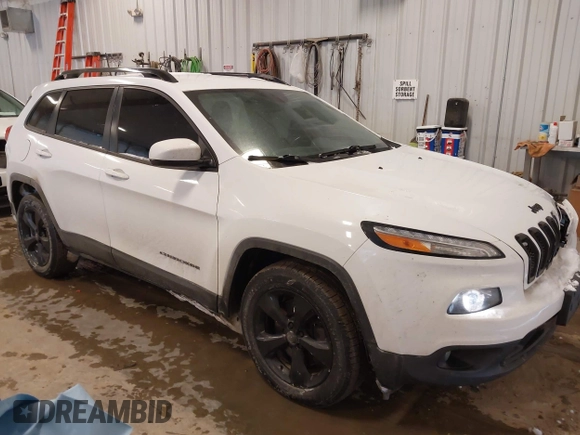 2016 Jeep Cherokee Latitude with VIN 1C4PJMCS5GW219429, listed as a IAAI auction lot 41578760 with 161,964 mi miles and . Bid and sale history available at carsss.com. Image 1.