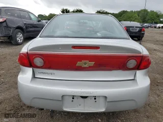 2004 Chevrolet Cavalier with VIN 1G1JC52F847302751, listed as a Copart auction lot 66051734 with 186,915 mi miles and Salvage Title. Bid and sale history available at carsss.com. Image 6.