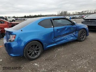 2015 Scion tC with VIN JTKJF5C77F3092135, listed as a Copart auction lot 85798914 with 120,416 mi miles and Salvage Title. Bid and sale history available at carsss.com. Image 3.