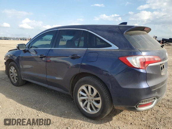 2018 Acura RDX Technology with VIN 5J8TB3H59JL015381, listed as a Copart auction lot 44217845 with 107,766 mi miles and Salvage Title. Bid and sale history available at DreamBid. Image 2.