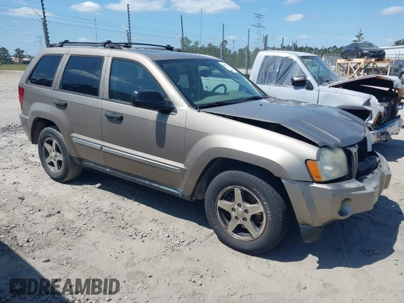 2005 Jeep Grand Cherokee Laredo with VIN 1J4HS48NX5C656582, listed as a IAAI auction lot 42079746 with Not Provided miles and . Bid and sale history available at DreamBid. Image 1.