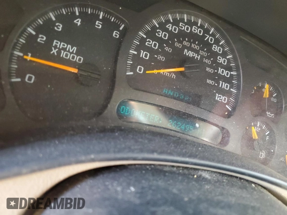 2004 Chevrolet Avalanche with VIN 3GNEC12T34G171585, listed as a Copart auction lot 54310515 with 262,495 mi miles and Salvage title. Bid and sale history available at DreamBid. Image 9.