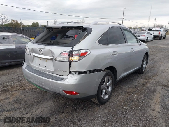 2012 Lexus RX 350 with VIN JTJZK1BA8C2413836, listed as a IAAI auction lot 41732493 with 147,452 mi miles and . Bid and sale history available at DreamBid. Image 4.