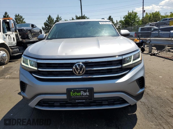 2020 Volkswagen Atlas SEL with VIN 1V2MC2CA6LC207180, listed as a Copart auction lot 61942554 with 58,814 mi miles and Clean title. Bid and sale history available at DreamBid. Image 5.