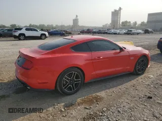 2018 Ford Mustang GT with VIN 1FA6P8CF3J5184669, listed as a Copart auction lot 58906205 with 37,343 mi miles and Salvage title. Bid and sale history available at DreamBid. Image 3.