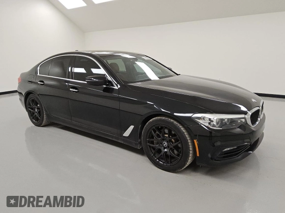2017 BMW 5 Series 530i with VIN WBAJA5C34HG895805, listed as a Copart auction lot 52537145 with 109,083 mi miles and Clean Title. Bid and sale history available at carsss.com. Image 4.