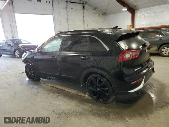 2019 Kia Niro EX with VIN KNDCC3LC1K5281842, listed as a Copart auction lot 48992555 with 48,800 mi miles and Salvage Title. Bid and sale history available at carsss.com. Image 2.