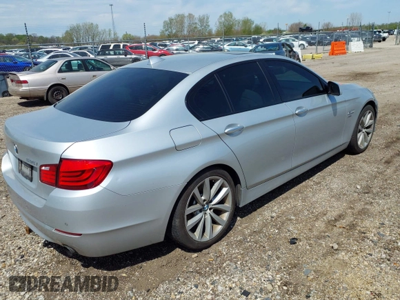 2011 BMW 5 Series 535i xDrive with VIN WBAFU7C54BDU55344, listed as a IAAI auction lot 42102771 with 124,920 mi miles and . Bid and sale history available at DreamBid. Image 4.