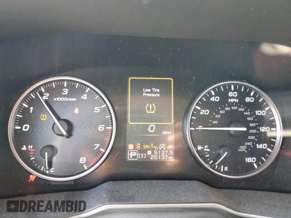2022 Subaru Legacy Sport with VIN 4S3BWAH60N3011589, listed as a Copart auction lot 74334524 with 25,137 mi miles and Salvage Title. Bid and sale history available at carsss.com. Image 9.