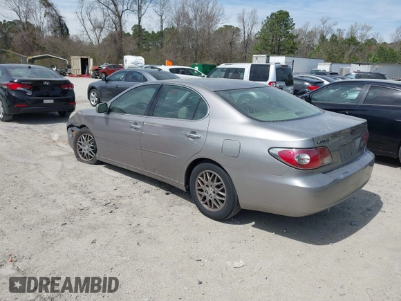 2004 Lexus ES 350 with VIN JTHBA30G645035458, listed as a IAAI auction lot 41850177 with 134,806 mi miles and . Bid and sale history available at DreamBid. Image 3.