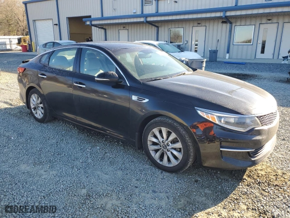 2018 Kia Optima EX with VIN 5XXGU4L37JG212295, listed as a Copart auction lot 46269685 with 144,347 mi miles and Salvage Title. Bid and sale history available at carsss.com. Image 4.