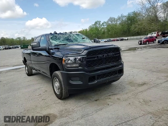 2024 Ram 2500 Tradesman with VIN 3C6UR5HJ9RG376715, listed as a Copart auction lot 55467895 with 4,085 mi miles and Salvage title. Bid and sale history available at DreamBid. Image 13.