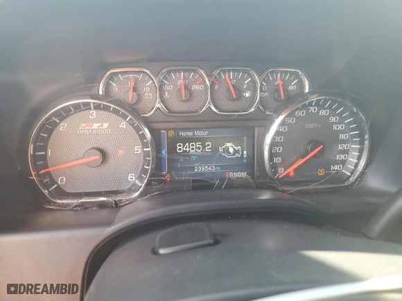 2014 Chevrolet Silverado 1500 LT with VIN 1GCVKREC7EZ234081, listed as a Copart auction lot 52953565 with 239,543 mi miles and Salvage Title. Bid and sale history available at carsss.com. Image 9.