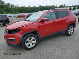 2019 Jeep Compass Latitude with VIN 3C4NJDBBXKT690743, listed as a Copart auction lot 59321525 with 146,525 mi miles and Salvage title. Bid and sale history available at DreamBid. Image 1.
