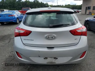 2013 Hyundai Elantra GT with VIN KMHD35LE4DU062573, listed as a Copart auction lot 67946914 with 140,819 mi miles and Salvage Title. Bid and sale history available at carsss.com. Image 6.