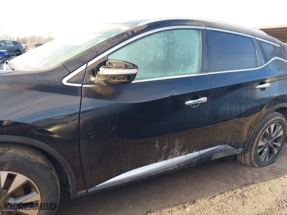 2015 Nissan Murano S with VIN 5N1AZ2MH6FN277457, listed as a IAAI auction lot 41410717 with 109,498 mi miles. Bid and sale history available at carsss.com. Image 14.