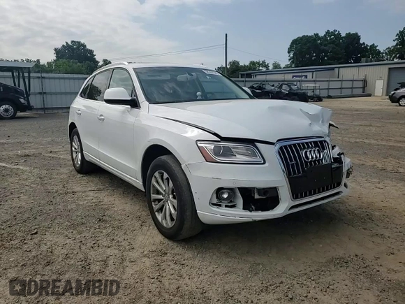 2016 Audi Q5 Premium Plus with VIN WA1L2AFPXGA127659, listed as a Copart auction lot 59369295 with 35,336 mi miles and Salvage title. Bid and sale history available at DreamBid. Image 14.