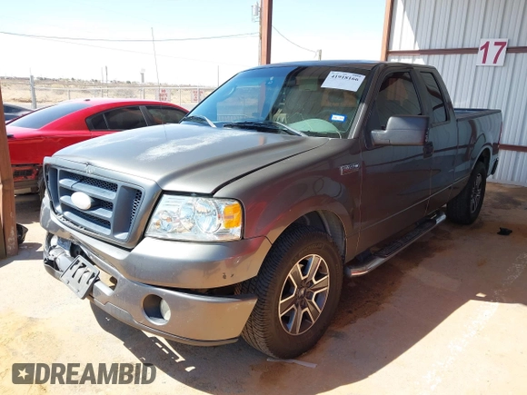 2007 Ford F-150 STX with VIN 1FTRX12W87FA59895, listed as a IAAI auction lot 41918166 with 193,851 mi miles and . Bid and sale history available at DreamBid. Image 17.