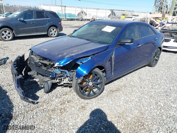 2013 Cadillac ATS Premium with VIN 1G6AF5S32D0168190, listed as a IAAI auction lot 41585188 with 112,198 mi miles. Bid and sale history available at carsss.com. Image 18.