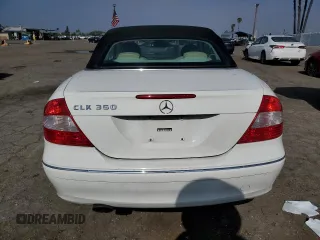 2006 Mercedes-Benz CLK 350 with VIN WDBTK56H26F190700, listed as a Copart auction lot 50798725 with 172,159 mi miles and Salvage Title. Bid and sale history available at DreamBid. Image 6.